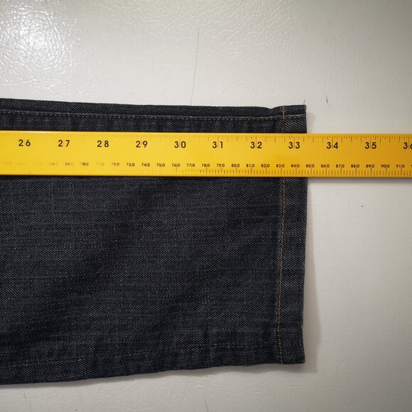 Sasson Ooh La La Ladies Size 12 Dark Wash Skinny Leg Shuffle Blue Jeans - Picture 12 of 12